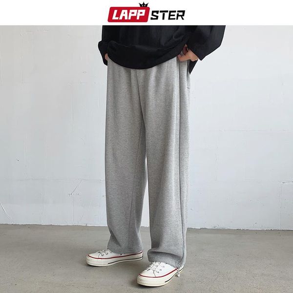 men solid color harajuku joggers pants 2021 man grey loose korean fashions sweatpants male vintage baggy wide leg men's, Black
men solid color harajuku joggers pants 2021 man grey loose korean fashions sweatpants male vintage baggy wide leg men's, Black