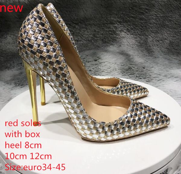 fashion luxury designer women shoes red bottoms high heels 8cm 10cm 12cm plus size eu45 sandals pointed toes pumps stiletto heel wedding sho, Black
fashion luxury designer women shoes red bottoms high heels 8cm 10cm 12cm plus size eu45 sandals pointed toes pumps stiletto heel wedding sho, Black