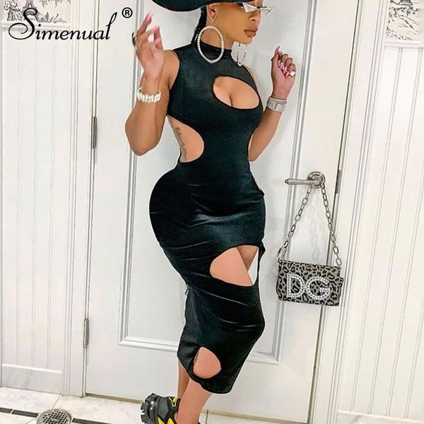 simenual cut out velour midnight clubwear dresses sleeveless women birthday outfits bodycon party maxi dress fashion casual, Black;gray
simenual cut out velour midnight clubwear dresses sleeveless women birthday outfits bodycon party maxi dress fashion casual, Black;gray