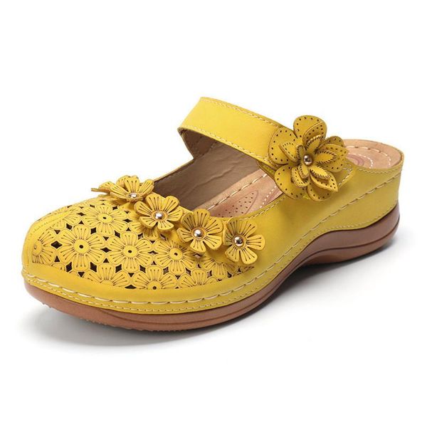 sandals women's 2021 summer handmade ladies shoes leather floral women flats retro style woman casual sandalias, Black
sandals women's 2021 summer handmade ladies shoes leather floral women flats retro style woman casual sandalias, Black