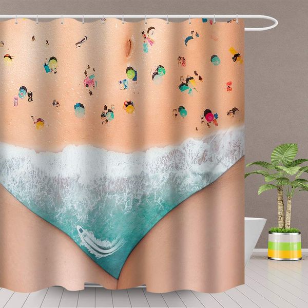 funny shower curtain summer seaside beach vacation shower curtain creative art bathroom decoration set polyester fabric 72x72
funny shower curtain summer seaside beach vacation shower curtain creative art bathroom decoration set polyester fabric 72x72