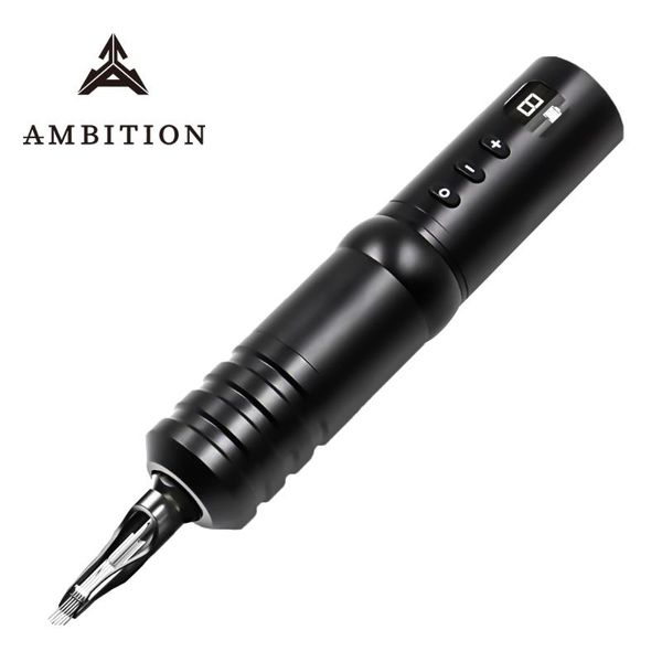 ambition wireless tattoo pen machine 1800mah lithium battery power supply led digital display equipment guns kits
ambition wireless tattoo pen machine 1800mah lithium battery power supply led digital display equipment guns kits