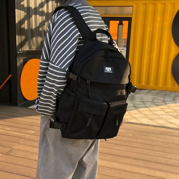 backpack 2021 men's trend ins fashion personality multi function leisure travel bag student
backpack 2021 men's trend ins fashion personality multi function leisure travel bag student