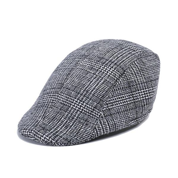 cotton outdoor woolen headwear apparel accessories linen beret men herringbone thermal peaked cap hats, Black;white
cotton outdoor woolen headwear apparel accessories linen beret men herringbone thermal peaked cap hats, Black;white