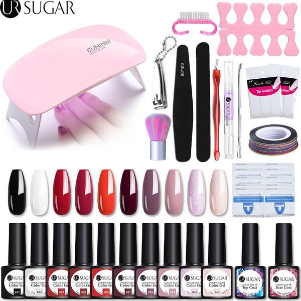 sugar gel polish nail art manicure tools kit uv led 6w lamp dryer colors diy set varnish1
sugar gel polish nail art manicure tools kit uv led 6w lamp dryer colors diy set varnish1
