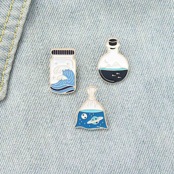 blue nature enamel pin custom ocean mountain universe brooches bag lapel cute cartoon badge jewelry gift for kid friends pins,, Gray
blue nature enamel pin custom ocean mountain universe brooches bag lapel cute cartoon badge jewelry gift for kid friends pins,, Gray