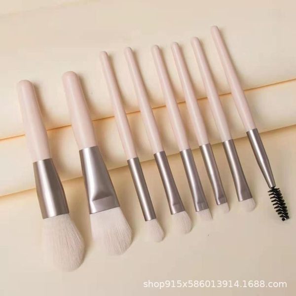 makeup brushes 8pcs khaki set face eye lip eyeshadow eyebrow comb eyelash spoolies foundation powder brush tools cosmetic
makeup brushes 8pcs khaki set face eye lip eyeshadow eyebrow comb eyelash spoolies foundation powder brush tools cosmetic