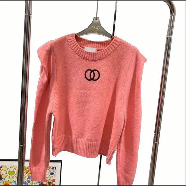 designer sweaters casual knit contrast color long-sleeved autumn 2021fashion classic women jumper, White;black
designer sweaters casual knit contrast color long-sleeved autumn 2021fashion classic women jumper, White;black