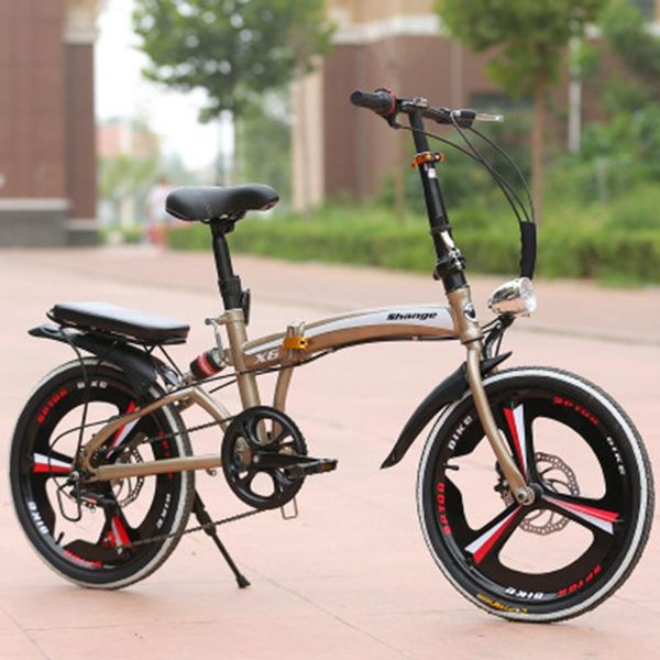 folding bicycle 20-inch speed change disc brake men and women ultra-light students portable small bikes
folding bicycle 20-inch speed change disc brake men and women ultra-light students portable small bikes