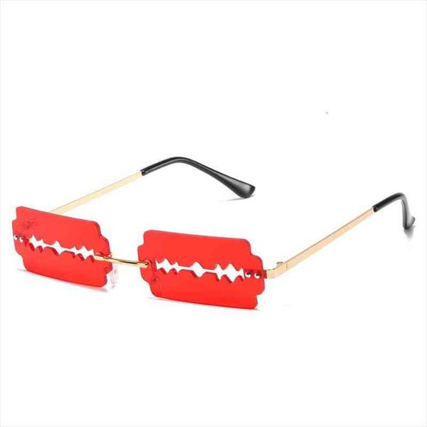 unique women sunglasses brand glasses razor blade shape personality lady eyewear trend street beat shade for women uv400, White;black
unique women sunglasses brand glasses razor blade shape personality lady eyewear trend street beat shade for women uv400, White;black