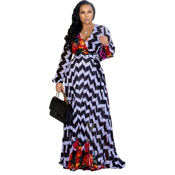 casual dresses beach chiffon maxi dress large size loose print fat mom xl-5xl summer women's long sleeve v-neck, Black;gray
casual dresses beach chiffon maxi dress large size loose print fat mom xl-5xl summer women's long sleeve v-neck, Black;gray