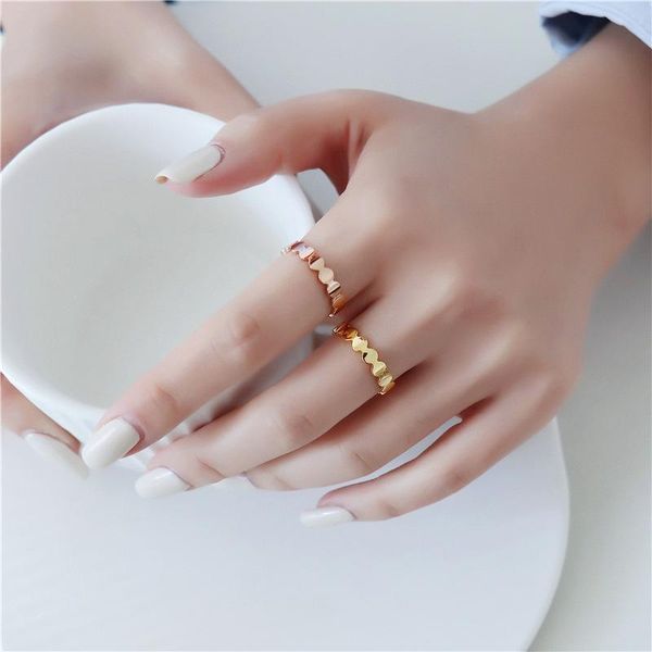 wedding rings yun ruo arrivals small round face titanium steel rose gold ring girls jewelry trendy fashion personality index finger, Slivery;golden
wedding rings yun ruo arrivals small round face titanium steel rose gold ring girls jewelry trendy fashion personality index finger, Slivery;golden