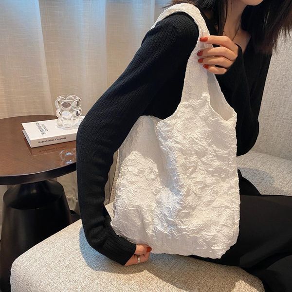 evening bags solid canvas lace ruched large capacity totes women cloths casual lazy wind shoulder bag handbags simple shopper
evening bags solid canvas lace ruched large capacity totes women cloths casual lazy wind shoulder bag handbags simple shopper