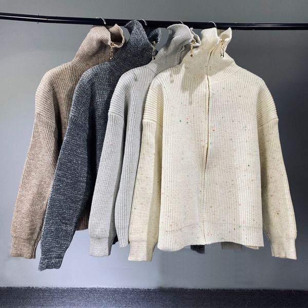 sweaters european casual design oversized thick turtleneck with pullover-pulley pullovers loose jumpers of large size t070, White;black
sweaters european casual design oversized thick turtleneck with pullover-pulley pullovers loose jumpers of large size t070, White;black