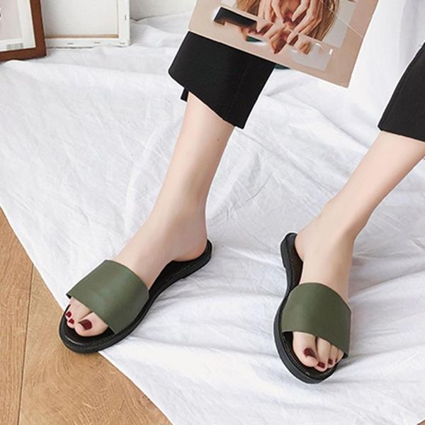 slippers summer women shoes platform bath fashion leisure open toe wedge beach flip flops flat color #0104, Black
slippers summer women shoes platform bath fashion leisure open toe wedge beach flip flops flat color #0104, Black