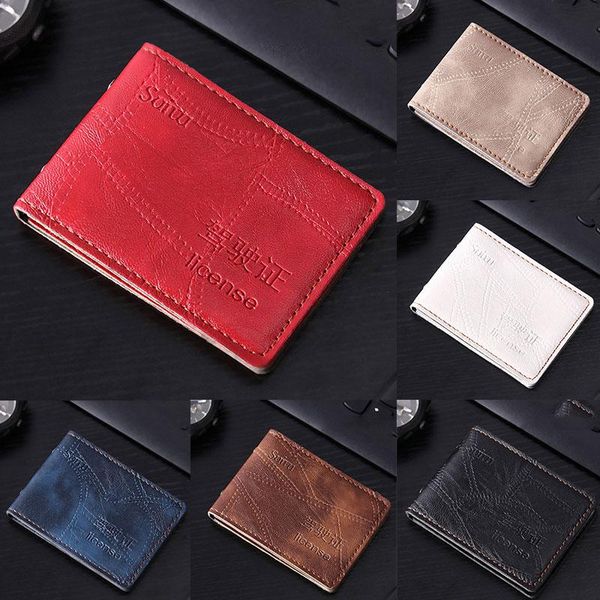 card holders 2021 leather cover for car driving documents credit holder driver license bag purse wallet case, Brown;gray
card holders 2021 leather cover for car driving documents credit holder driver license bag purse wallet case, Brown;gray