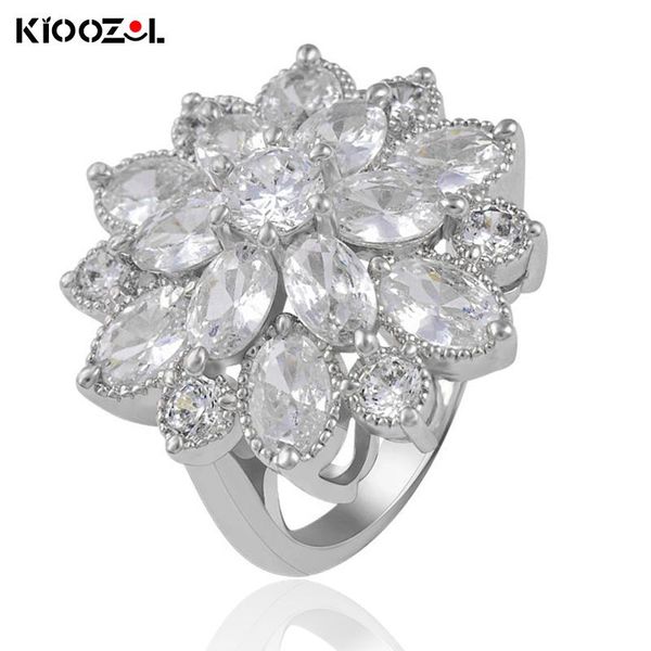 wedding rings kioozol 2021 arrival luxury rose silver color crystal flower ring women engagement jewelry size 6 7 8 9 10 547 ko2, Slivery;golden
wedding rings kioozol 2021 arrival luxury rose silver color crystal flower ring women engagement jewelry size 6 7 8 9 10 547 ko2, Slivery;golden
