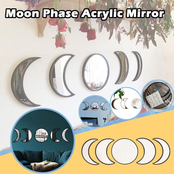mirrors nordic style wooden decorative mirror moon phase wall stickers bedroom acrylic diy
mirrors nordic style wooden decorative mirror moon phase wall stickers bedroom acrylic diy
