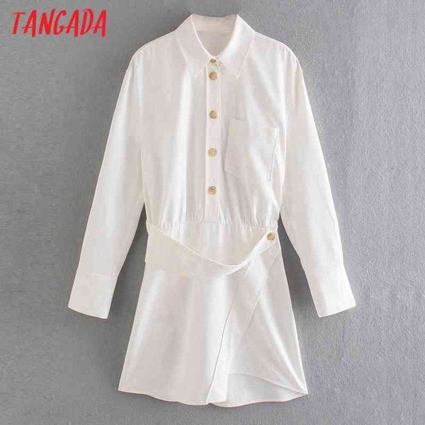 fashion women white shirt arrival long sleeve ladies buttons mini dress vestidos 2w87 210416, Black;gray
fashion women white shirt arrival long sleeve ladies buttons mini dress vestidos 2w87 210416, Black;gray