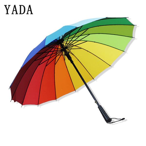 umbrellas yada 16k rainbow large women umbrella long-handle automatic for men strong rainproof parasol rain sun yd124
umbrellas yada 16k rainbow large women umbrella long-handle automatic for men strong rainproof parasol rain sun yd124
