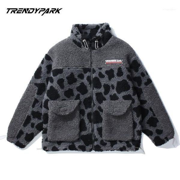 men's jackets mens cashmere wool winter warm thick coat milk cow pattern vintage jacket streetwear casual 2021 men clothing1, Black;brown
men's jackets mens cashmere wool winter warm thick coat milk cow pattern vintage jacket streetwear casual 2021 men clothing1, Black;brown