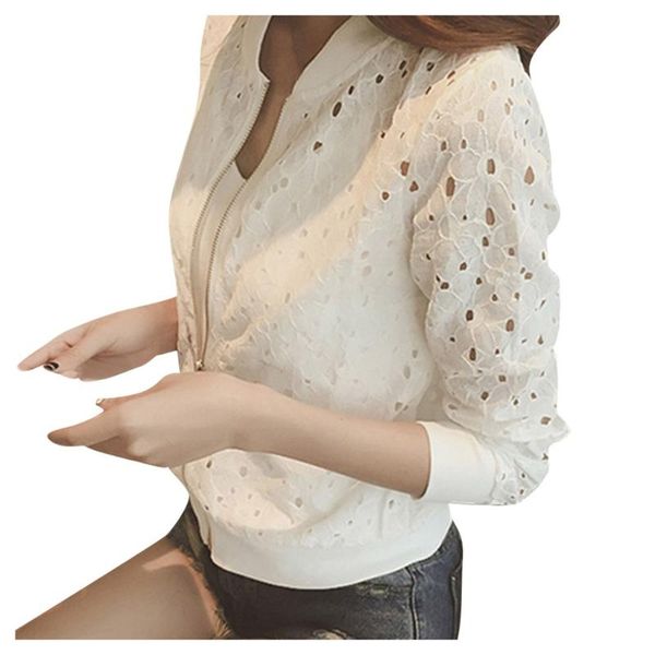 maternity & tees summer sun protection clothing women's thin cardigan lace hollow out short coat beach long sleeve shawl slim fit blou, White 
maternity & tees summer sun protection clothing women's thin cardigan lace hollow out short coat beach long sleeve shawl slim fit blou, White