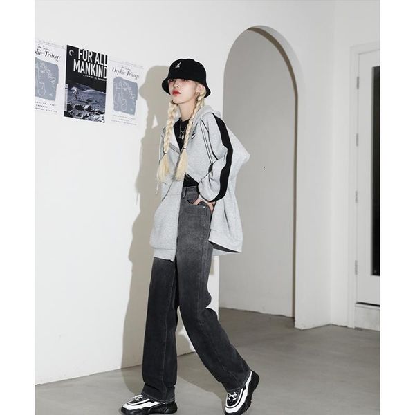 women's jeans boyfriend fit baggy women high waist split foot cargo pants washed classic long straight leg jean womens yquh, Blue
women's jeans boyfriend fit baggy women high waist split foot cargo pants washed classic long straight leg jean womens yquh, Blue