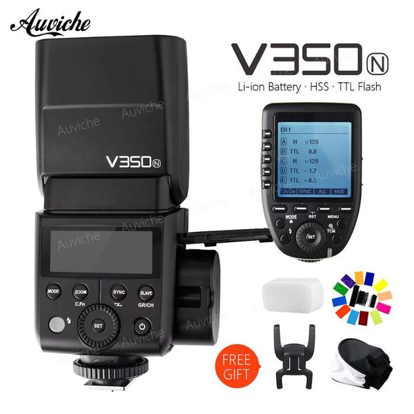 pre-sale godox mini li-ionl v350n camera flash hss 1/8000s gn36 0.1s~1.7s recycle+xpro-n 2.4g transmitter kit for flashes
pre-sale godox mini li-ionl v350n camera flash hss 1/8000s gn36 0.1s~1.7s recycle+xpro-n 2.4g transmitter kit for flashes