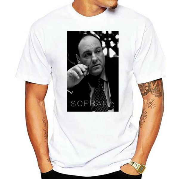 men's t-shirts men t shirt soprano women tshirt, White;black 
men's t-shirts men t shirt soprano women tshirt, White;black