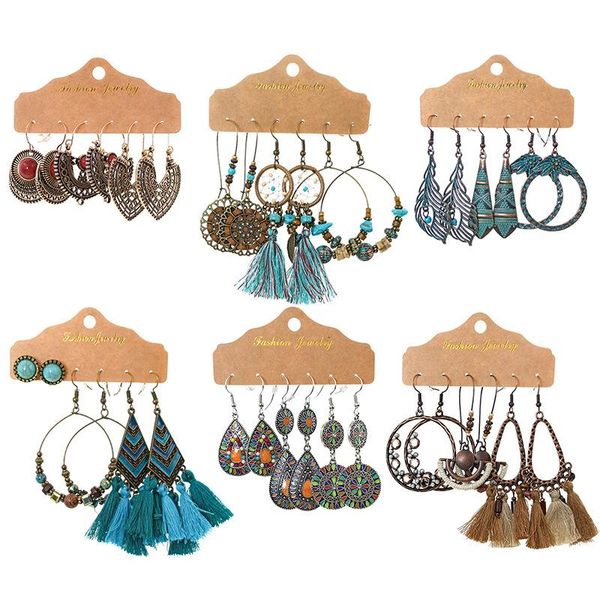 dangle & chandelier 3pairs/set vintage flower carved tassel earrings boho ethnic alloy hollow geometric drop for women jhumka, Silver
dangle & chandelier 3pairs/set vintage flower carved tassel earrings boho ethnic alloy hollow geometric drop for women jhumka, Silver