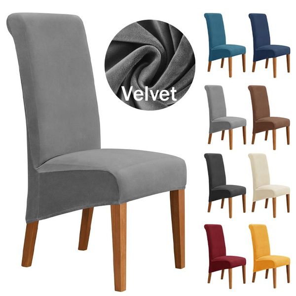 chair covers velvet high back cover soft stretch fabric for dining room wedding el banquet home large seat case xl size
chair covers velvet high back cover soft stretch fabric for dining room wedding el banquet home large seat case xl size