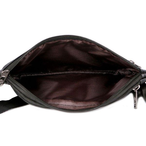 waist bags men pu leather belt bum pouch fanny pack crossbody shoulder sport zip bag 066f