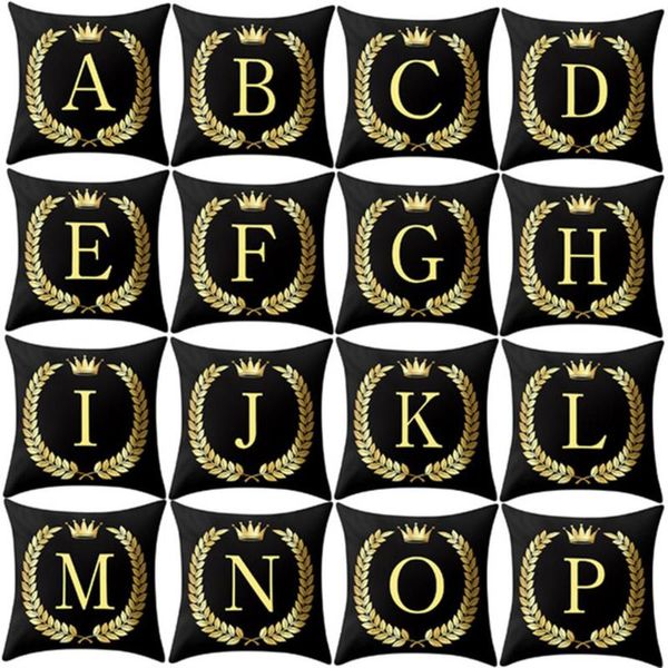 cushion/decorative pillow black golden alphabet letter crown polyester cushion cover decorative cushions for sofa home decoration pillowcase
cushion/decorative pillow black golden alphabet letter crown polyester cushion cover decorative cushions for sofa home decoration pillowcase