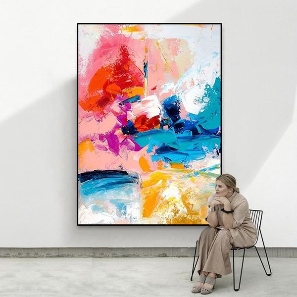 paintings hand painted porch oil painting modern minimalist hanging three-dimensional texture red yellow blue model room living r
paintings hand painted porch oil painting modern minimalist hanging three-dimensional texture red yellow blue model room living r