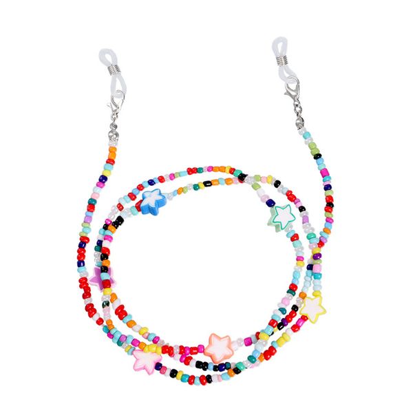 colorful strand beads sunglasses glasses chain polymer clay five-star spacer bead eyewear lanyard spectacle cord neck strap
colorful strand beads sunglasses glasses chain polymer clay five-star spacer bead eyewear lanyard spectacle cord neck strap