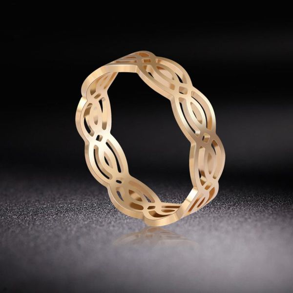 wedding rings stainless steel sweet lovely exquisite hollow flower beautiful pattern fashion for women girls jewelry gifts, Slivery;golden
wedding rings stainless steel sweet lovely exquisite hollow flower beautiful pattern fashion for women girls jewelry gifts, Slivery;golden