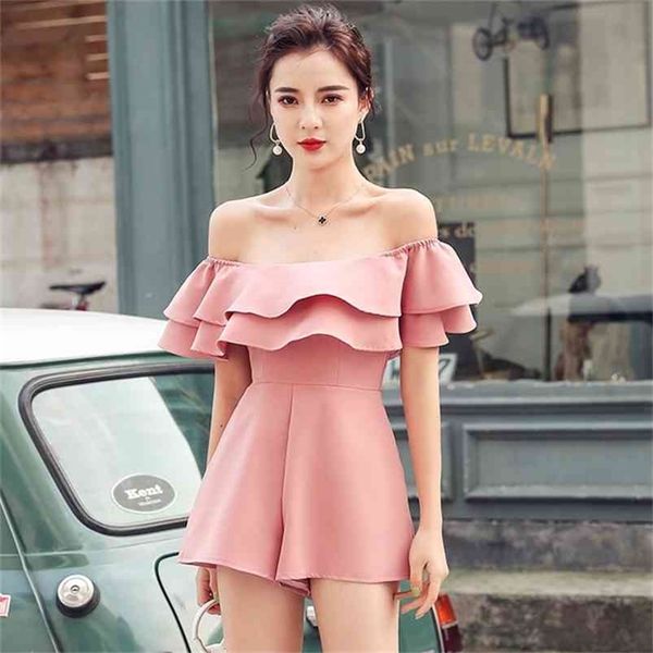 holiday summer jumpsuit women slash neck double layer ruffles back zipper high waist wide leg playsuit overalls rompers s96293 210421, White
holiday summer jumpsuit women slash neck double layer ruffles back zipper high waist wide leg playsuit overalls rompers s96293 210421, White