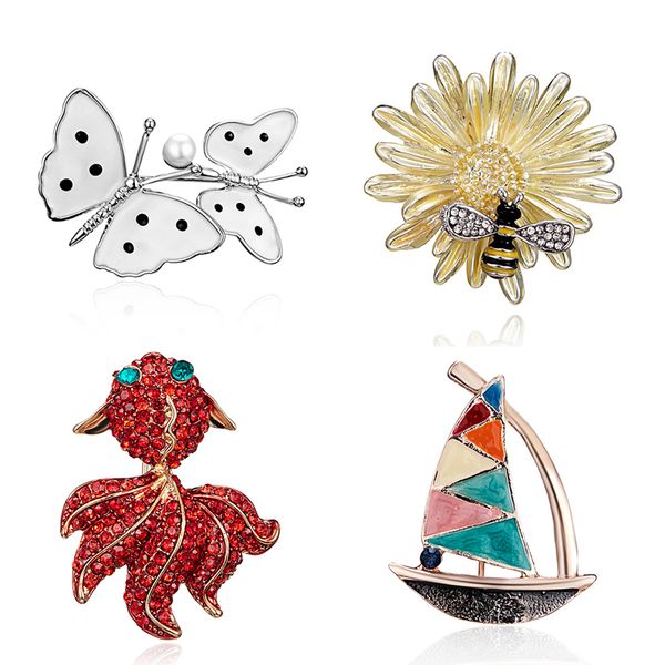 little bee butterfly deer daisy flower insect brooches fashion rhinestone animal brooch pin jewelry for women kids gift dropshipdio chan con, Gray
little bee butterfly deer daisy flower insect brooches fashion rhinestone animal brooch pin jewelry for women kids gift dropshipdio chan con, Gray