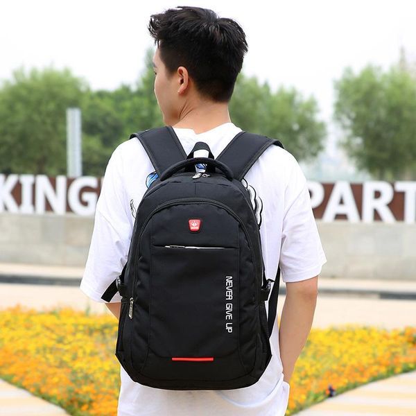 backpack wear-resistant anti-theft casual men's waterproof student bag large capacity travel
backpack wear-resistant anti-theft casual men's waterproof student bag large capacity travel