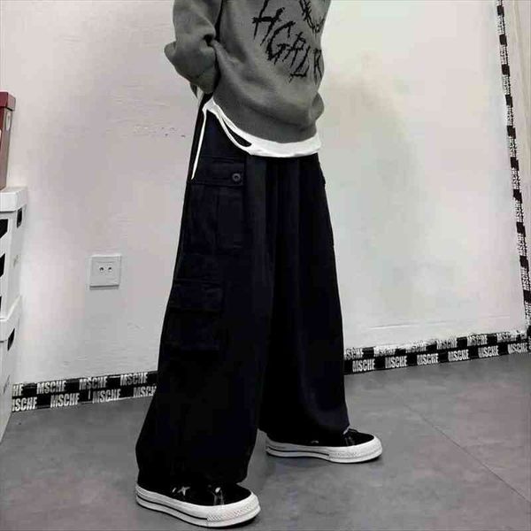 punk baggy black cargo pants women korean streetwear autumn vintage oversized green joggers wide leg trousers for female, Black;white
punk baggy black cargo pants women korean streetwear autumn vintage oversized green joggers wide leg trousers for female, Black;white