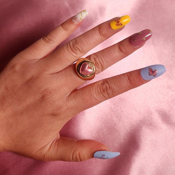 flatfoosie heart geometric metal rings gold color alien face star thick for women fashion jewelry gifts wedding, Slivery;golden
flatfoosie heart geometric metal rings gold color alien face star thick for women fashion jewelry gifts wedding, Slivery;golden