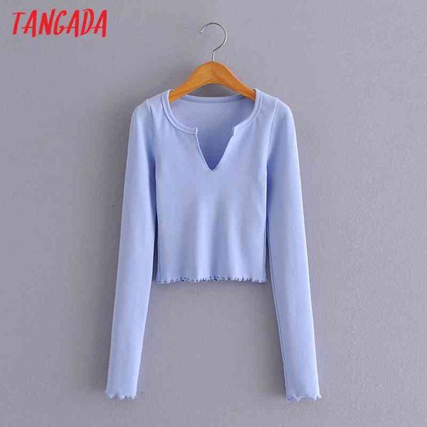 women vintage solid strethy crop t long sleeve o neck tees ladies casual tee shirt street wear 3a18 210416, White
women vintage solid strethy crop t long sleeve o neck tees ladies casual tee shirt street wear 3a18 210416, White