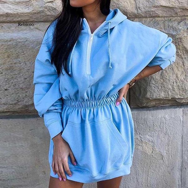 casual dresses women long sleeve party hoodie autumn winter front drawstring sweatshirt dress vestidos, Black;gray
casual dresses women long sleeve party hoodie autumn winter front drawstring sweatshirt dress vestidos, Black;gray
