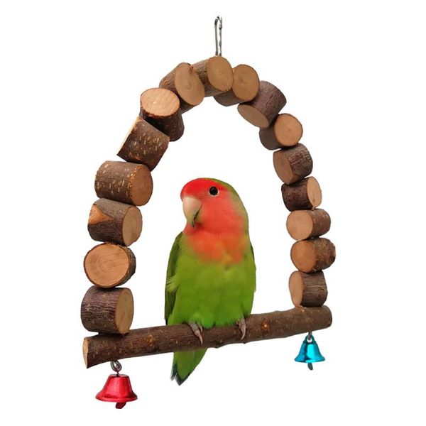 bird cages wooden pet parrot arch swing decorative cage bell toy products accessories supplies
bird cages wooden pet parrot arch swing decorative cage bell toy products accessories supplies
