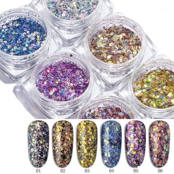 nail art glitter powder sequins set 3d 3ml/jar flakes diy charm dust 6boxes/set for decorate btm1221, Silver;gold
nail art glitter powder sequins set 3d 3ml/jar flakes diy charm dust 6boxes/set for decorate btm1221, Silver;gold