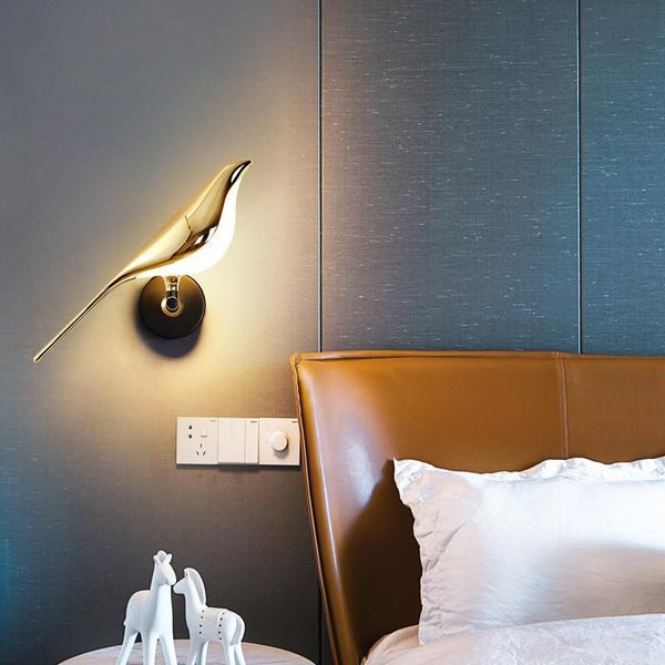 postmodern creative bird shape wall lamp acrylic alloy simple living room background el bedroom bedside decoration light lamps
postmodern creative bird shape wall lamp acrylic alloy simple living room background el bedroom bedside decoration light lamps