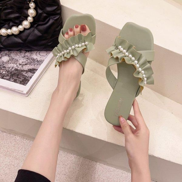 slippers women summer shoes luxury slides string bead pantofle low designer 2021 soft rubber rome hoof heels floral casual pu, Black
slippers women summer shoes luxury slides string bead pantofle low designer 2021 soft rubber rome hoof heels floral casual pu, Black
