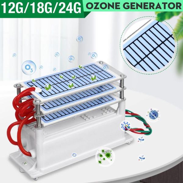 220v/110v 12-24g/h ozone generator double integrated long life ceramic plate ozonizer homehold diy air water purifier purifiers
220v/110v 12-24g/h ozone generator double integrated long life ceramic plate ozonizer homehold diy air water purifier purifiers