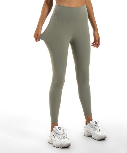 double-sided sanding nude yoga leggings pants high waist exercise fitness pant capris sports running gym clothes women legging, Black
double-sided sanding nude yoga leggings pants high waist exercise fitness pant capris sports running gym clothes women legging, Black
