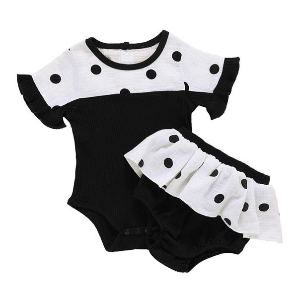 0-24m baby girls clothes set sweet black dot short sleeve round collar romper + shorts tutu skirt summer 2pcs outfits clothing sets, White
0-24m baby girls clothes set sweet black dot short sleeve round collar romper + shorts tutu skirt summer 2pcs outfits clothing sets, White